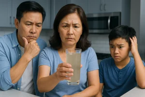 Những rủi ro từ nước sinh hoạt hàng ngày